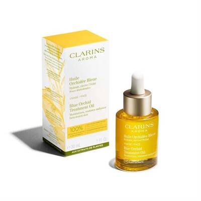 Clarins Blue Orchid Yüz Bakım Yağı 30 ml Nemsiz Cilt - 5