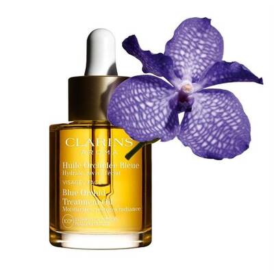 Clarins Blue Orchid Yüz Bakım Yağı 30 ml Nemsiz Cilt - 6