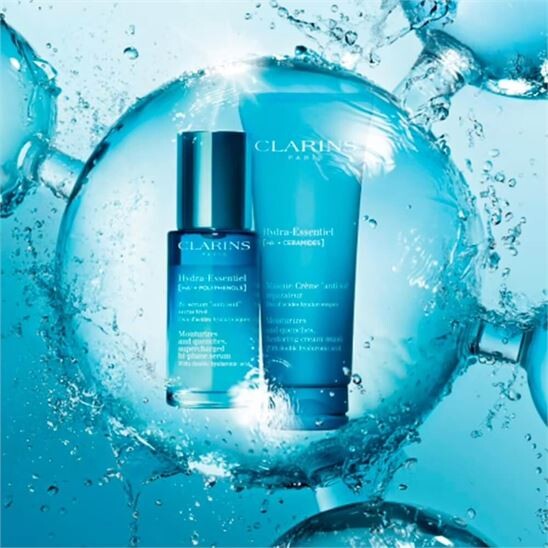 Clarins Hydra-Essentiel [HA²+ CERAMIDES] 75 ml Onarıcı Krem Maske - 2