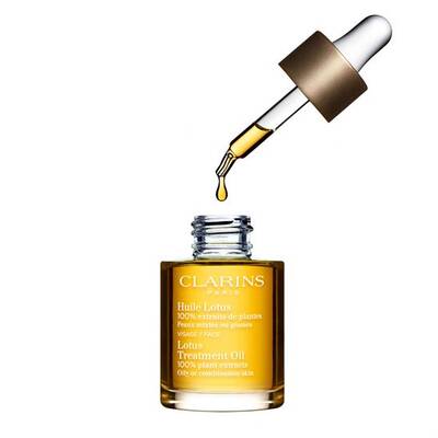 Clarins Lotus Oil Yüz Bakım Yağı 30 ml Yağlı/Karma Cilt - 2