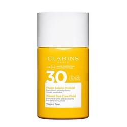 Clarins Mineral Sun Care Fluid SPF 30 for Face 30 ml Güneş Kremi - 2