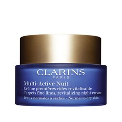 Clarins Multi Active Night Cream 50 ml Normal/Kuru Gece Kremi - 1