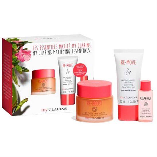 Clarins My Clarins Re-Boost Matlaştırıcı Nemlendirici Trio Set - 1