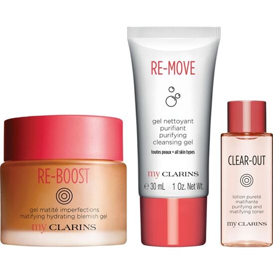 Clarins My Clarins Re-Boost Matlaştırıcı Nemlendirici Trio Set - 2