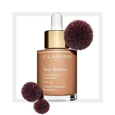 Clarins Skin Illusion 112 30 ml Doğal Nemlendirici Fondöten - 1