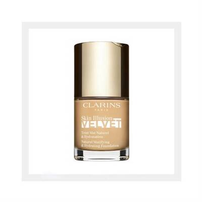 Clarins Skin Illusion Velvet 105N 30 ml Matlaştırıcı Fondöten - 1