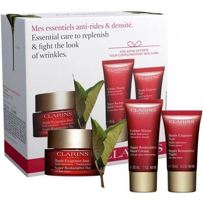 Clarins Super Restorative Anti-Aging Cilt Bakım Seti - 1