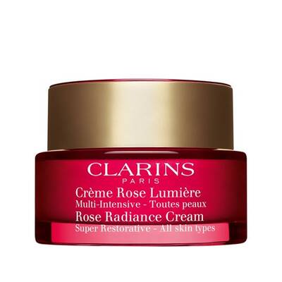 Clarins Super Restorative Rose Radiance Cream 50 ml Aydınlatıcı Krem - 1