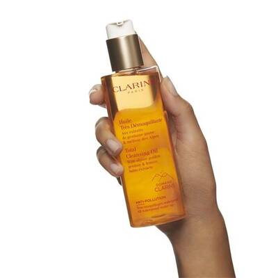 Clarins Total Cleansing Oil 150 ml Makyaj Temizleme Yağı - 4