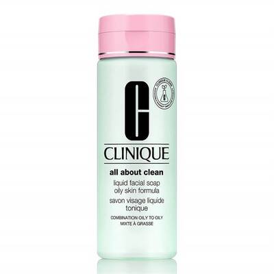 Clinique Liquid Facial Soap Oily Skin Formula 200 ml - 1