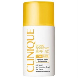 Clinique Mineral Sunscreen Fluid For Face SPF50 30 ml Güneş Kremi - 1