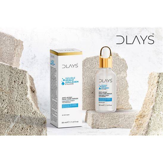 Dlays Double Hyalu Collagen Filler Yaşlanma Karşıtı Yüz Serumu - 3