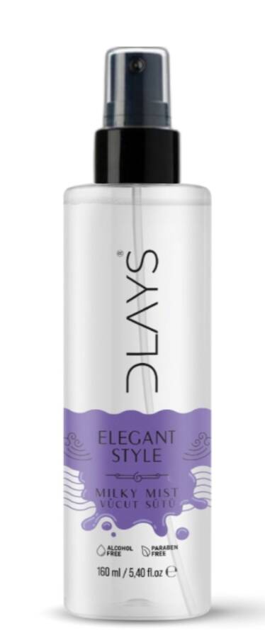 Dlays Elegant Style Milky Mist 160 ml Kadın Vücut Sütü - 1