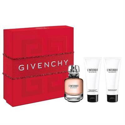 Givenchy L' Interdit EDP 80 ml Kadın Parfüm Set - 1