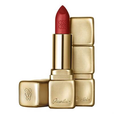 Guerlain KissKiss Matte Ruj M331 Chilli Red - 1