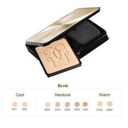 Guerlain Lingerie De Peau Mat Alive Compact Powder SPF15 Refill 02C - 2