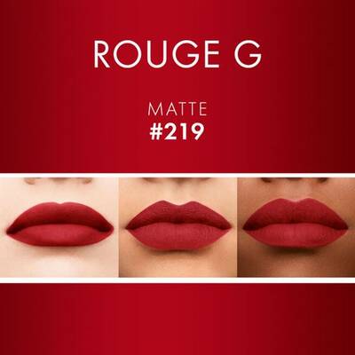 Guerlain Rouge G Lips Refill Mat N°219 Ruj - 3