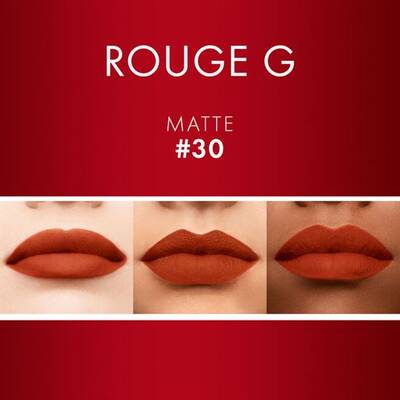 Guerlain Rouge G Lips Refill Mat N°30 Ruj - 3