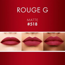 Guerlain Rouge G Lips Refill Mat N°518 Ruj - 2