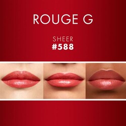 Guerlain Rouge G Lips Refill Sheer Shine N°588 Ruj - 4