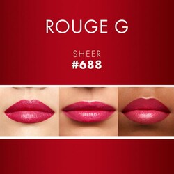 Guerlain Rouge G Lips Refill Sheer Shine N°688 Ruj - 2