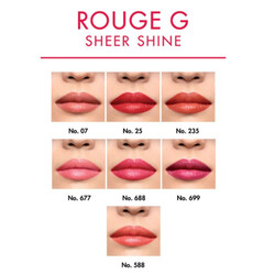 Guerlain Rouge G Lips Refill Sheer Shine N°688 Ruj - 6