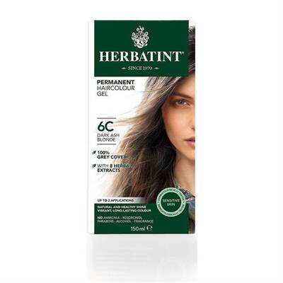 Herbatint 6C Dark Ash Blonde Koyu Küllü Sarı Saç Boyası - 1