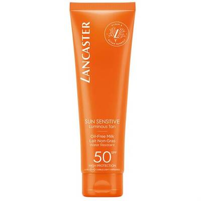 Lancaster Sun Sensitive Oil Free Milk SPF50 150 ml Güneş Koruyucu - 1