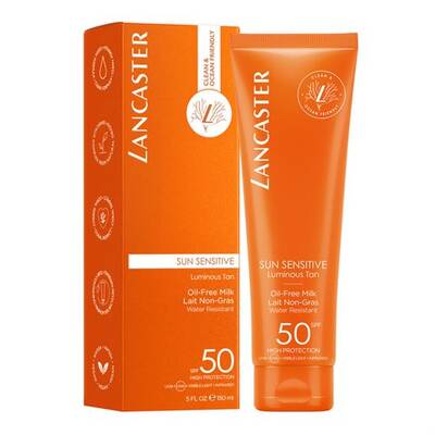 Lancaster Sun Sensitive Oil Free Milk SPF50 150 ml Güneş Koruyucu - 2