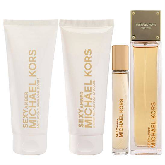 Michael Kors Sexy Amber EDP 100 ml Kadın Parfüm Set 2024 - 3