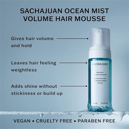 Sachajuan Ocean Mist Volume Hair Mousse 150 ml Saç Köpüğü - 4