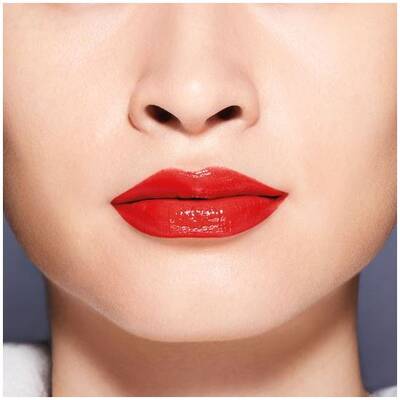 Shiseido LacquerInk Lipshine 304 Techno Red Ruj - 4