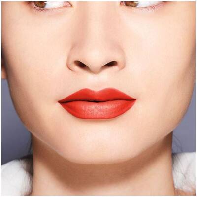 Shiseido Modernmatte Powder Lipstick 509 Flame Mat Ruj - 3