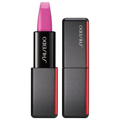 Shiseido Modernmatte Powder Lipstick 519 Fuchsia Mat Ruj - 1