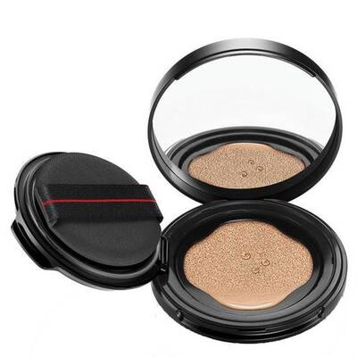 Shiseido Synchro Skin Self Refreshing Cushion 140 Porcelain Kompakt Fondöten - 4