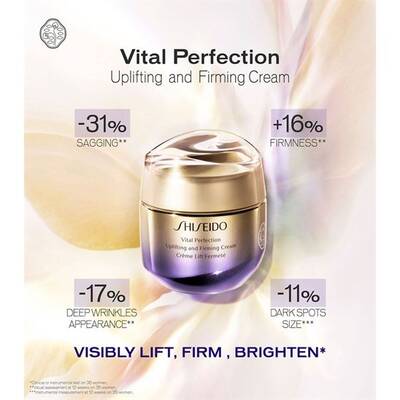 Shiseido Vital Perfection Uplifting And Firming Day Emulsion SPF 30 75 ml - 4