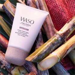 Shiseido Waso Satocane Pore Purifying Scrub Mask 80 ml Peeling - 4