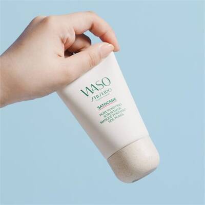 Shiseido Waso Satocane Pore Purifying Scrub Mask 80 ml Peeling - 5