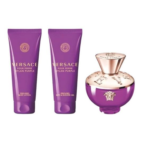 Versace Dylan Purple EDP 100 ml Kadın Parfüm Set 2024 - 2